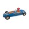 Alexander Taron Holiday Seasonal Decorative Collectible Tin Toy - Large Racer - 3.5"Hx4"Wx10"D